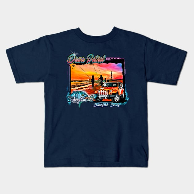 Dawn Patrol Kids T-Shirt by Digitanim8tor